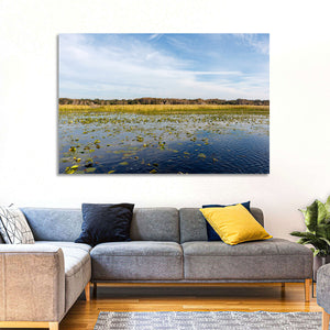 Cloudy Lake Toho Wall Art