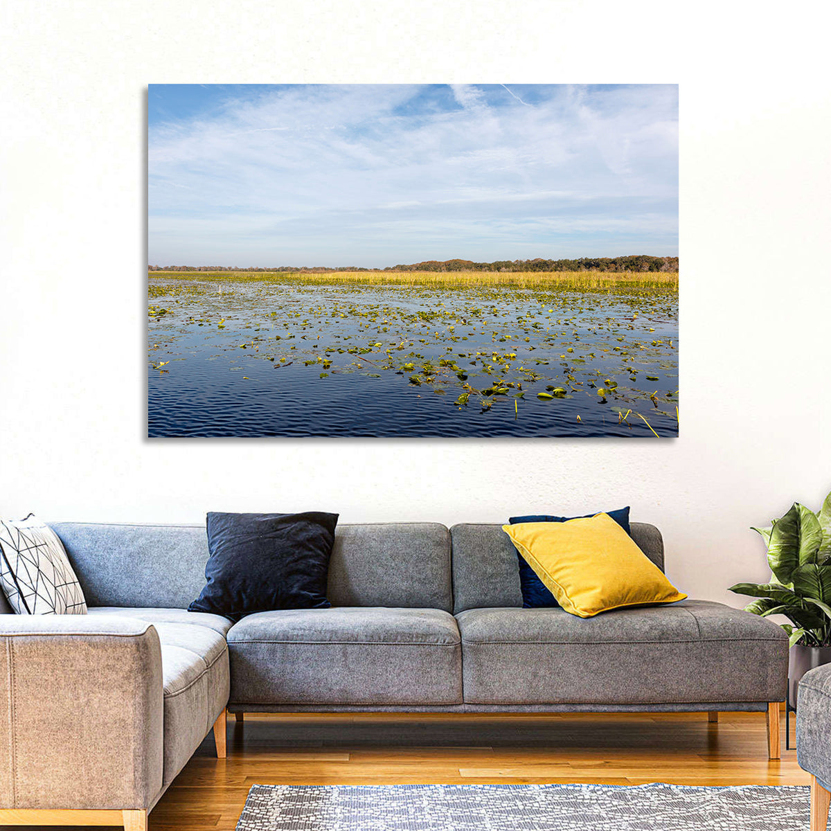 Lake Toho Lily Pads Wall Art