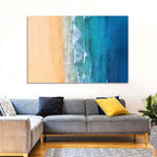 Aerial Iceland Coastline Wall Art