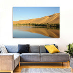 Desert Oasis Reflection Wall Art