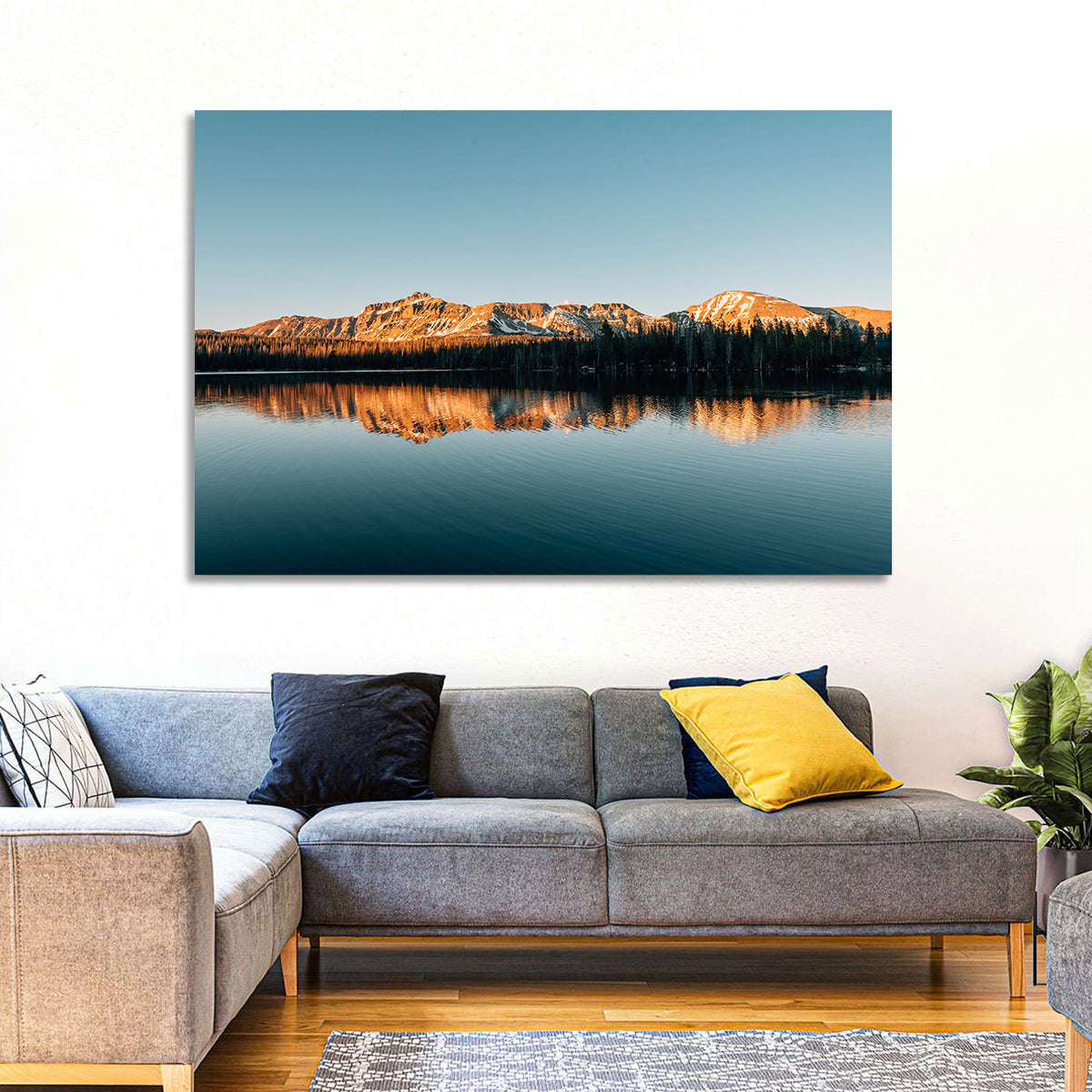 Mirror Lake Reflection, Uinta Mountains Wall Art
