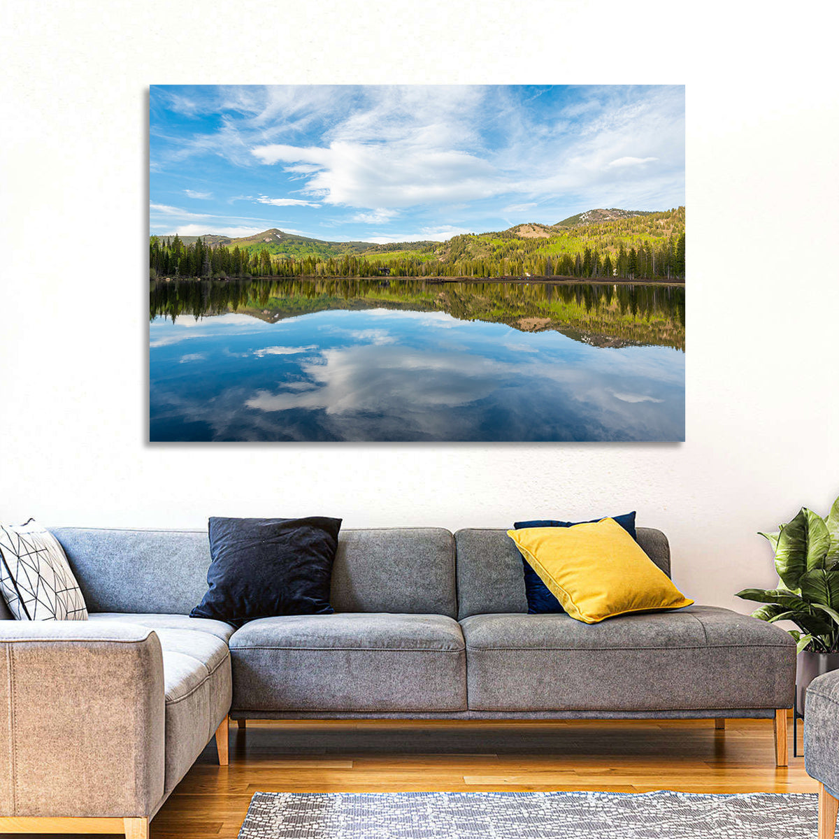 Silver Lake Reflection Wall Art