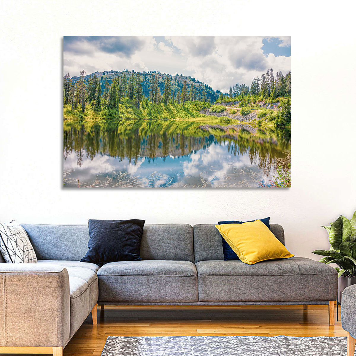 Highwood Lake Reflection Wall Art