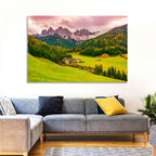 St Johann Church, Santa Maddalena Wall Art