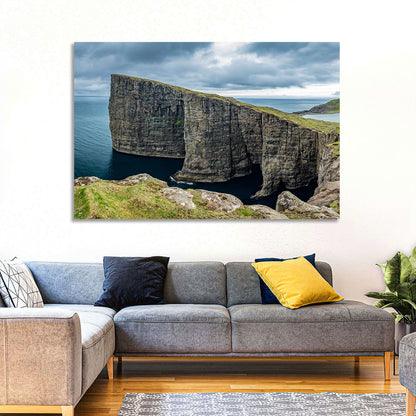 Trælanípa Cliff, Faroe Islands Wall Art