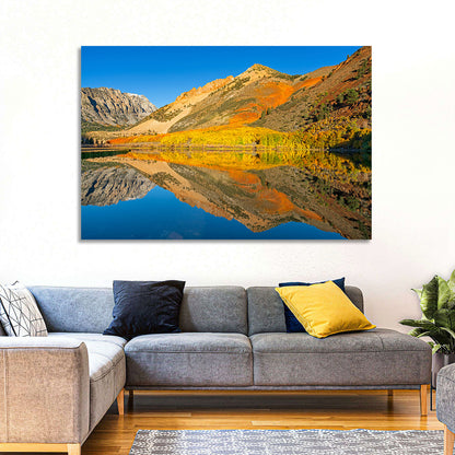 North Lake Autumn Reflection Wall Art