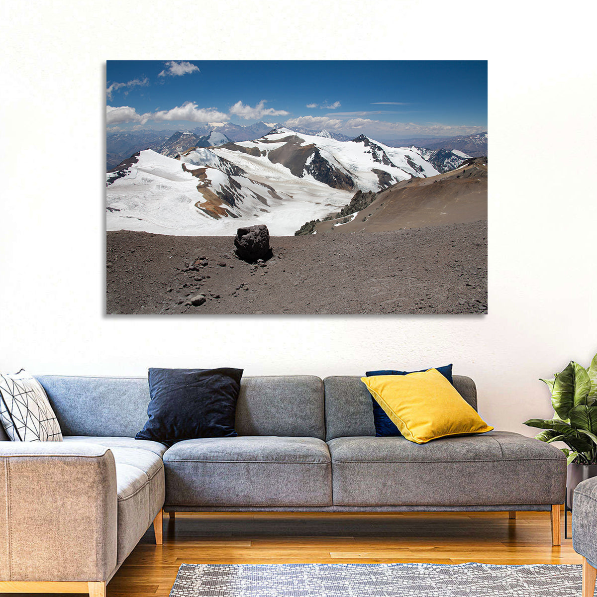 Aconcagua Glacial View Wall Art
