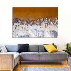 Lac Rose Boats Aerial View Wall Art