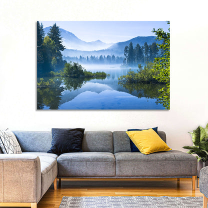 Lassen Morning Reflection Wall Art