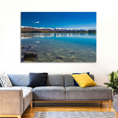Lake Ruataniwha Reflection Wall Art