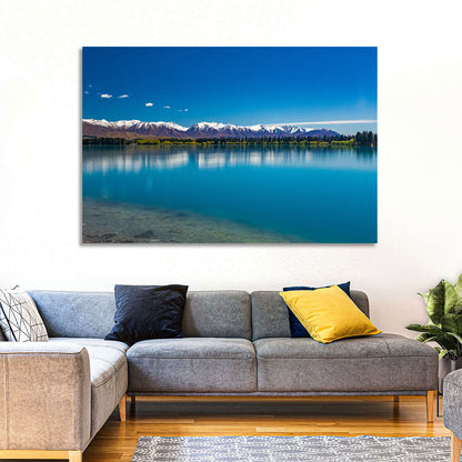 Lake Ruataniwha Reflection Wall Art
