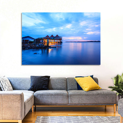 Twilight Restaurant on Lake Victoria Wall Art
