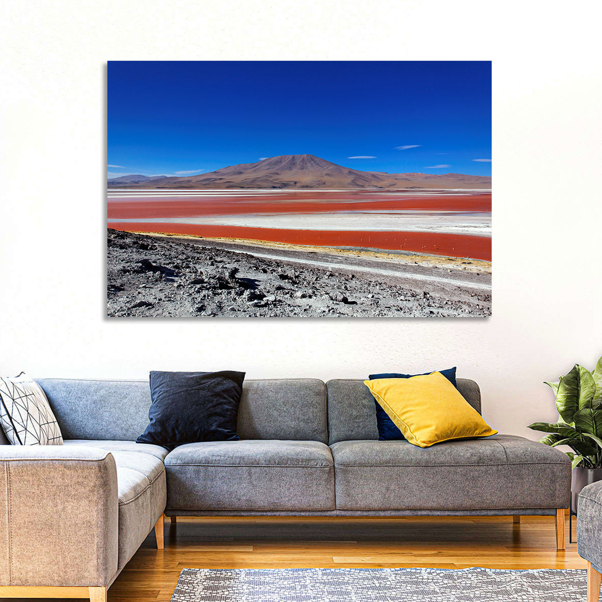 Laguna Colorada Red Lake Wall Art