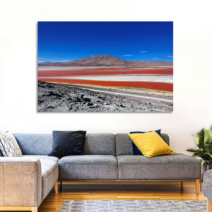 Laguna Colorada Red Lake Wall Art