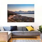 Mount Cook Over Lake Pukaki Wall Art