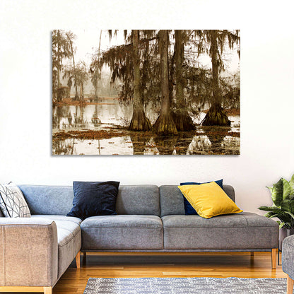Lake Martin Cypress Morning Wall Art