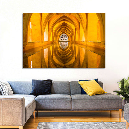 Royal Alcázar Bath Reflections Wall Art