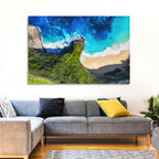 Kelingking Beach Cliffs Wall Art