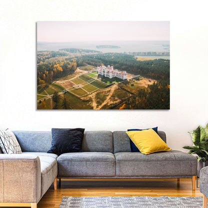 Kosava Castle Aerial View Wall Art