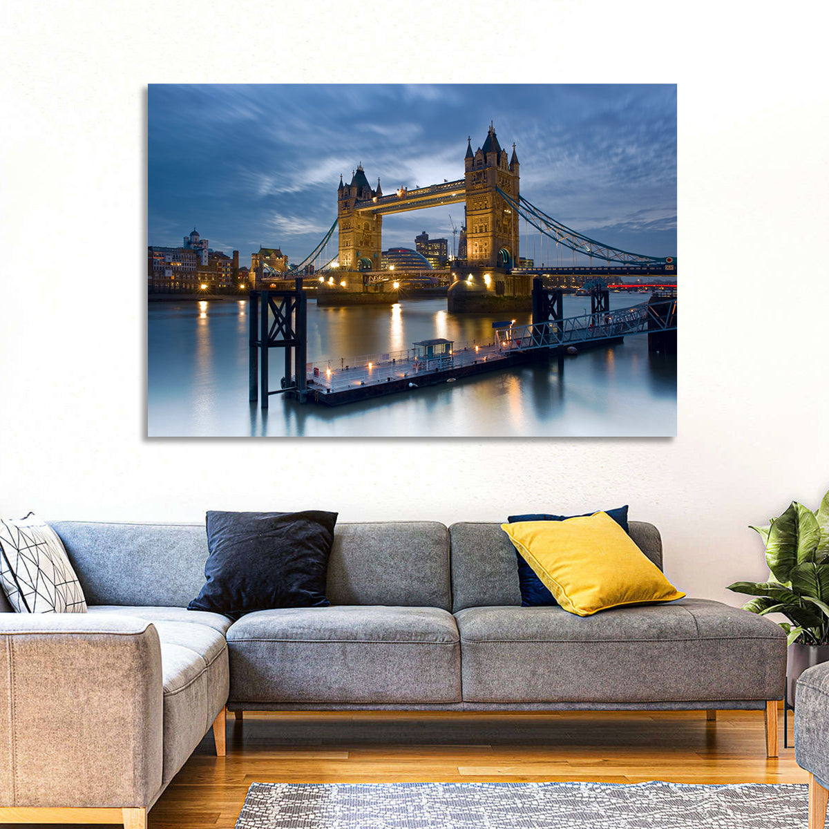 Tower Bridge at Blue Hour Wall Art