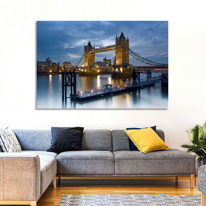 Tower Bridge at Blue Hour Wall Art