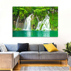 Plitvice Lakes Cascades Wall Art