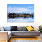 Ruataniwha Lake Reflection Wall Art
