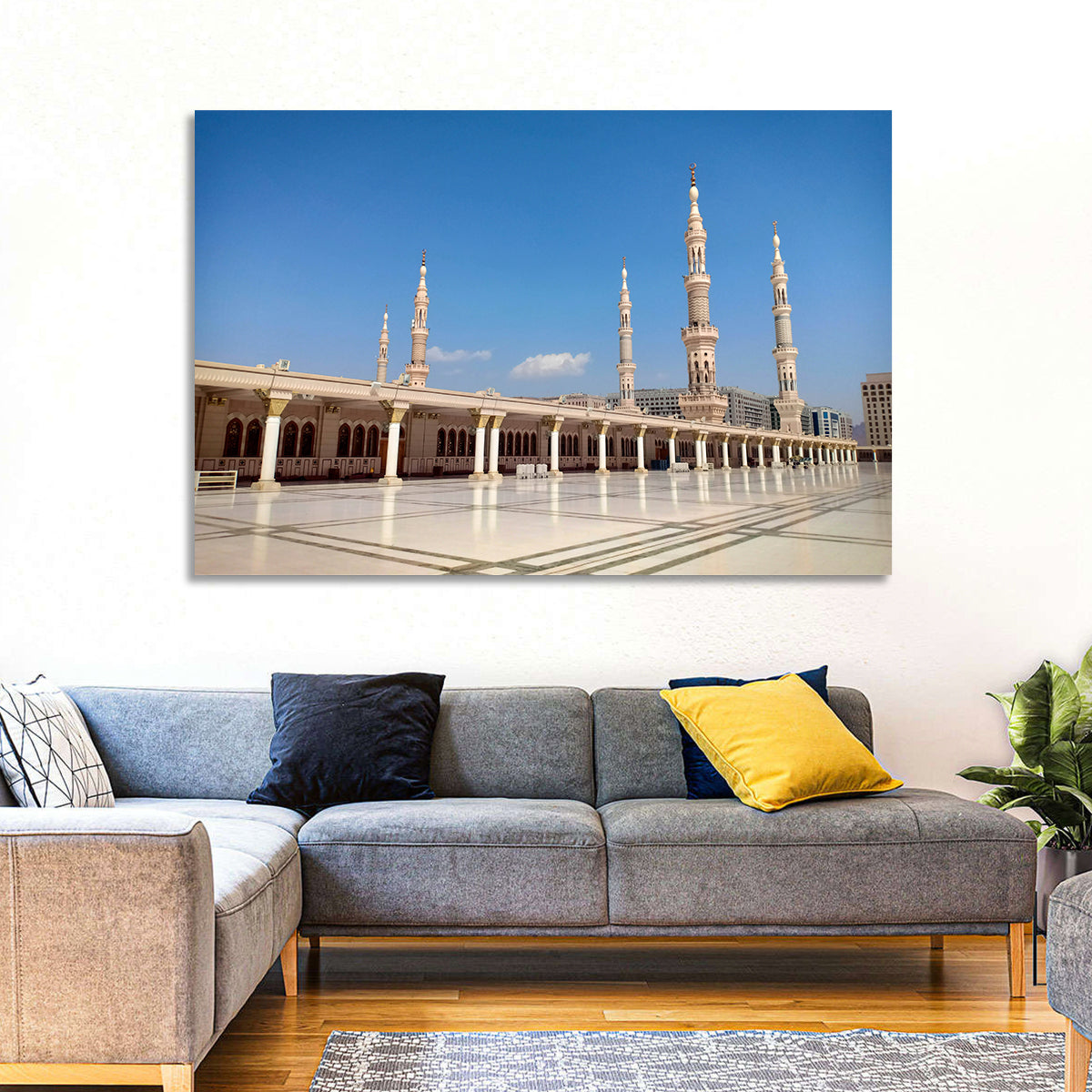 Al-masjid An-nabawi, Medina Wall Art in a room, landscape