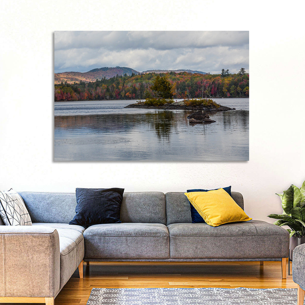 Lake Umbagog Autumn Reflection Wall Art