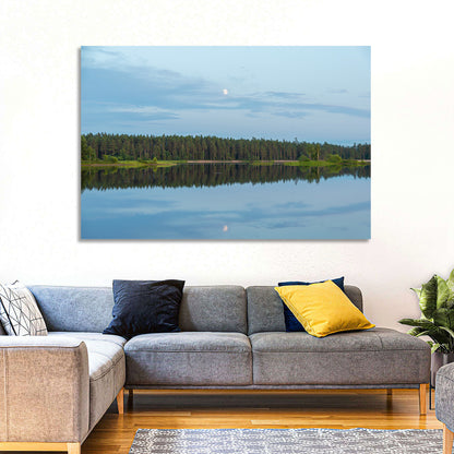 Lake Vanern Moonlight Wall Art
