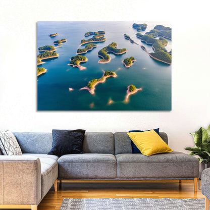 Qiandao Lake Aerial View Wall Art
