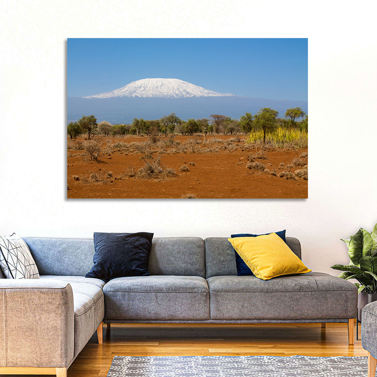 Mount Kilimanjaro Landscape Wall Art