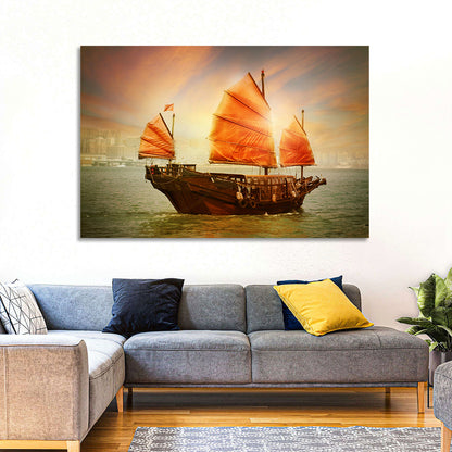 Sailing Boat Wall Art