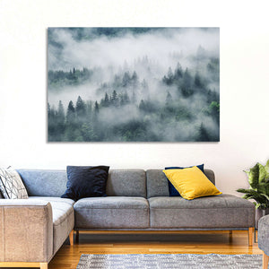 Misty Mountain Forest Wall Art