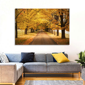 Autumn Road Wall Art