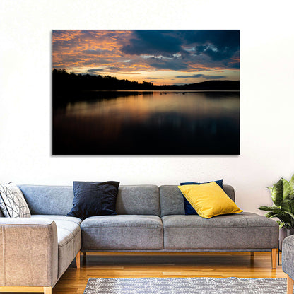 Lake Squam Sunrise Reflection Wall Art