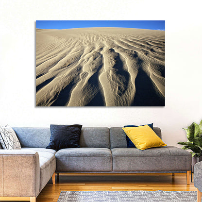 Endless Rippled Sand Dunes Wall Art