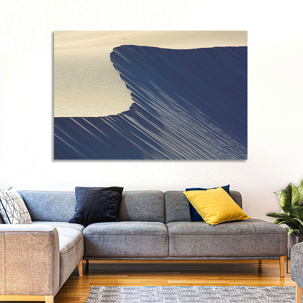 Minimalist Sand Dunes in Late Light Wall Art