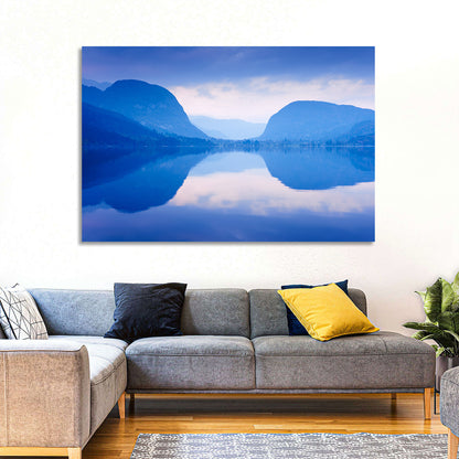 Lake Bohinj Morning Reflection Wall Art