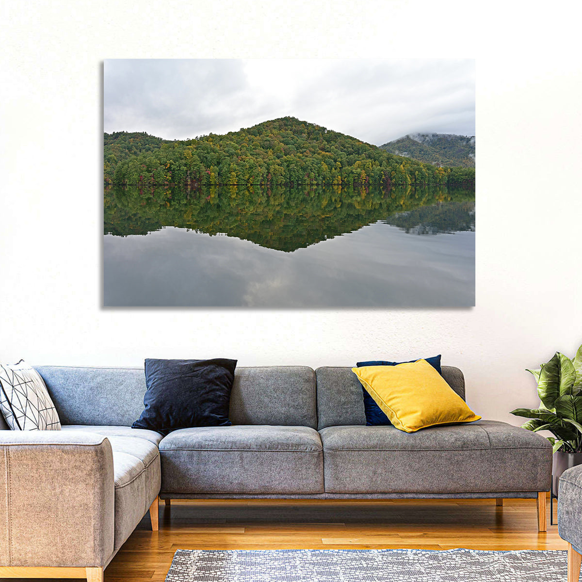 Calm Reflection at Lake Santeetlah Wall Art
