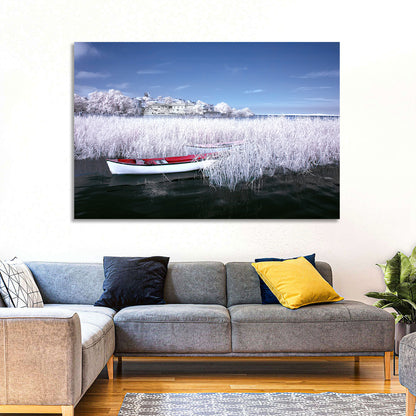 Golyazi Lake Winter Scene Wall Art
