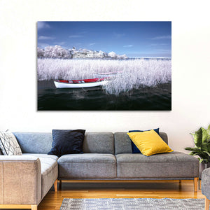 Lake Golyazi in Winter Wall Art