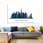 Ho Chi Minh City Skyline Wall Art
