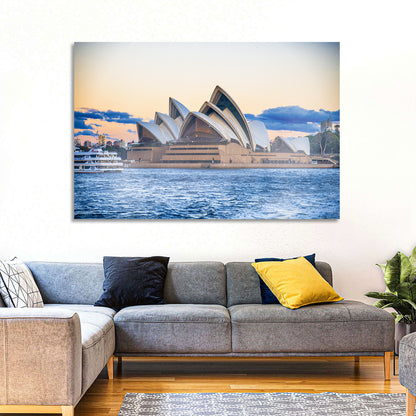 Sydney Opera House at Dusk Wall Art