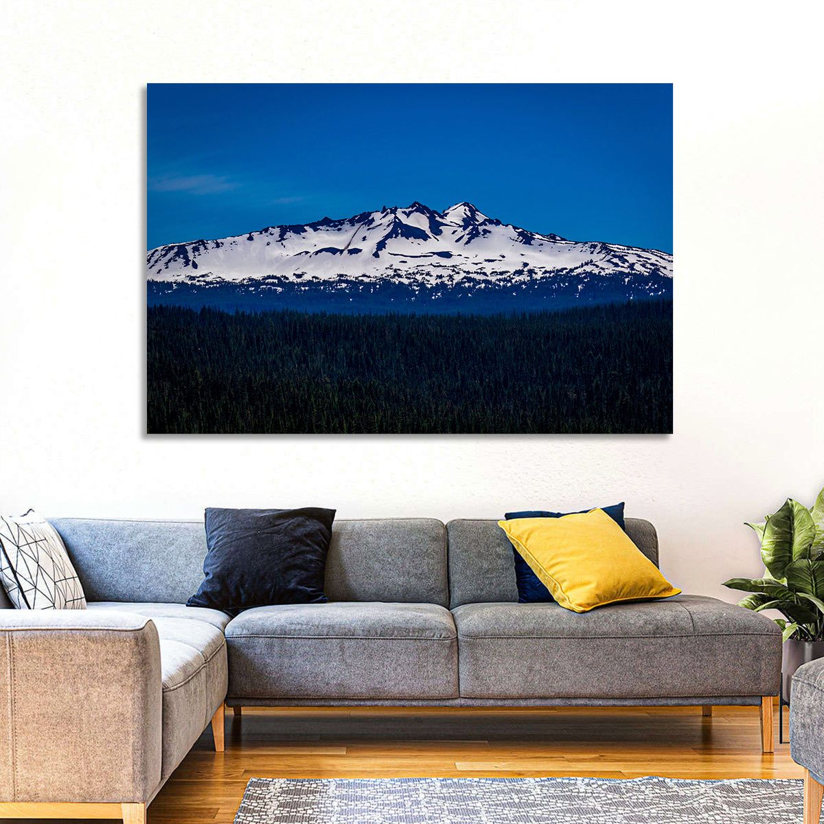 Diamond Peak, Oregon Wall Art in a room, landscape