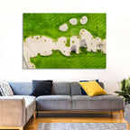 Aerial Golf Course Landscape Wall Art