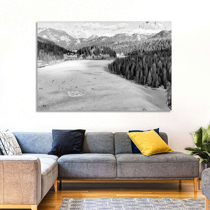 Dolomites at Lago Di Misurina Wall Art