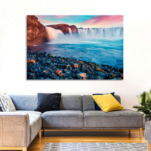 Godafoss Waterfall Wall Art