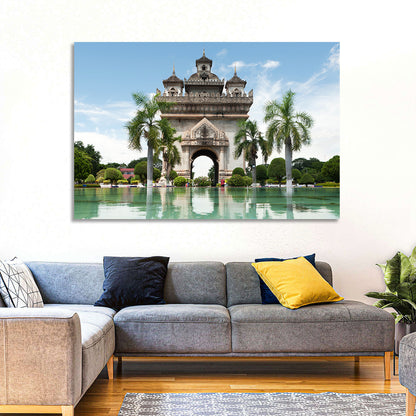 Patuxai Victory Gate Vientiane Wall Art
