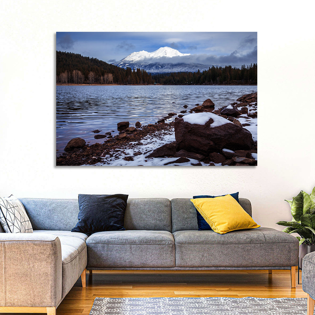 Mount Shasta and Lake Siskiyou Wall Art